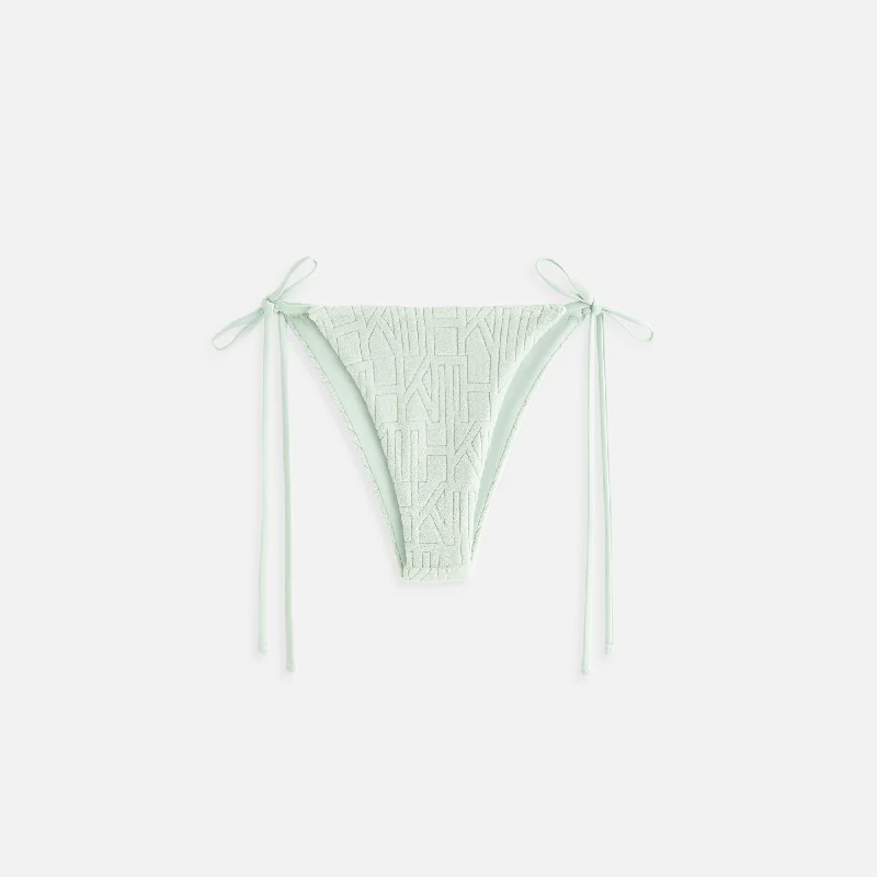 Kith Women Tova Monogram Towel Tie Bottom - Mosser