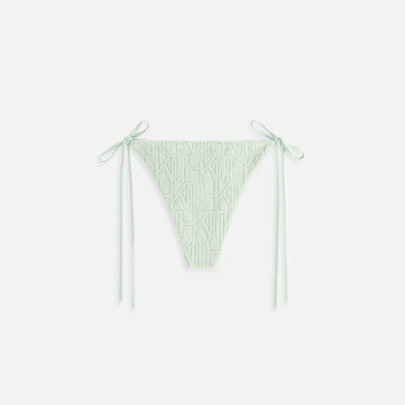 Kith Women Tova Monogram Towel Tie Bottom - Mosser