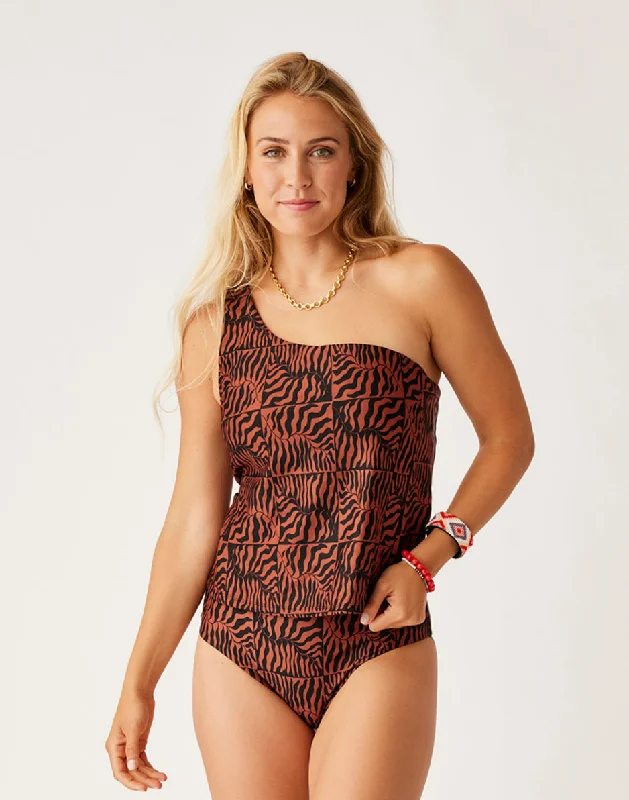 Rio Compression Tankini: Wave