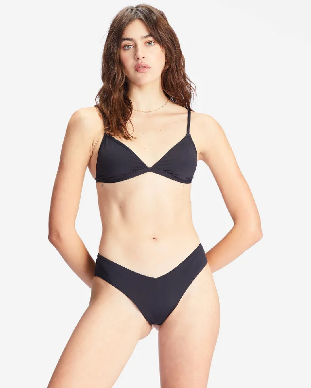 Sol Searcher Fiji Bikini Bottoms - Black Pebble