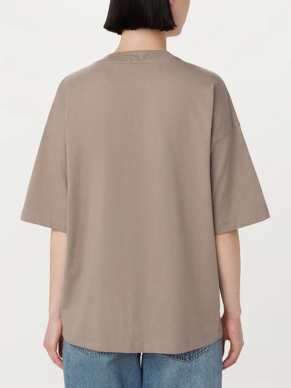 The Loose T-Shirt in Taupe