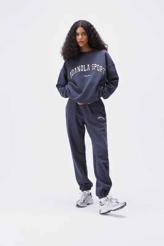 AS Oversized Sweatshirt - Midnight Blue