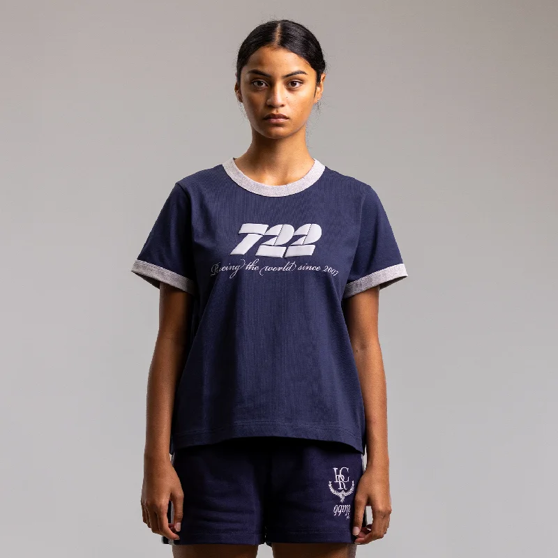 Athletic Vintage Tee Women's NAVY