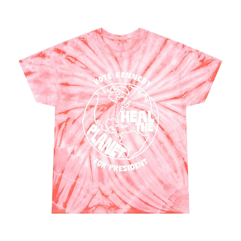 Heal the Planet Tie-Dye Tee