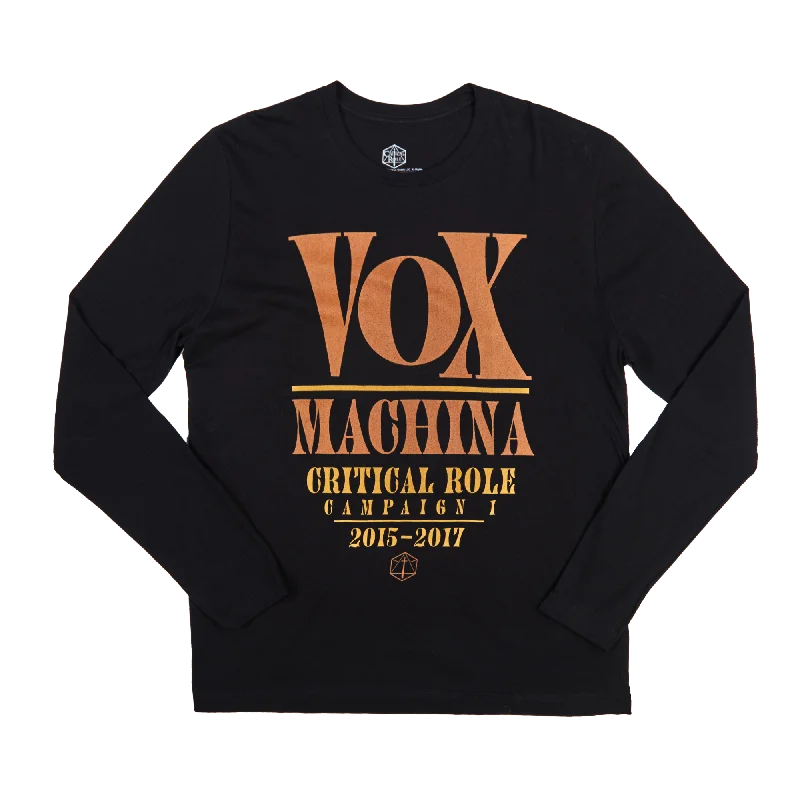 Vox Machina Black Long Sleeve