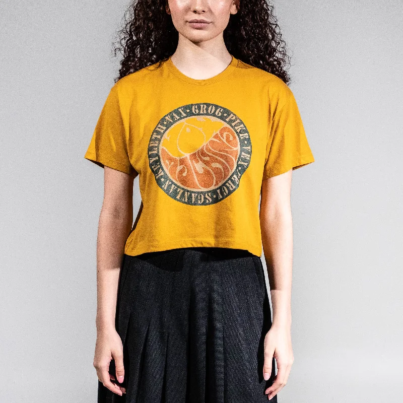 Vox Machina Cropped Gold Tee