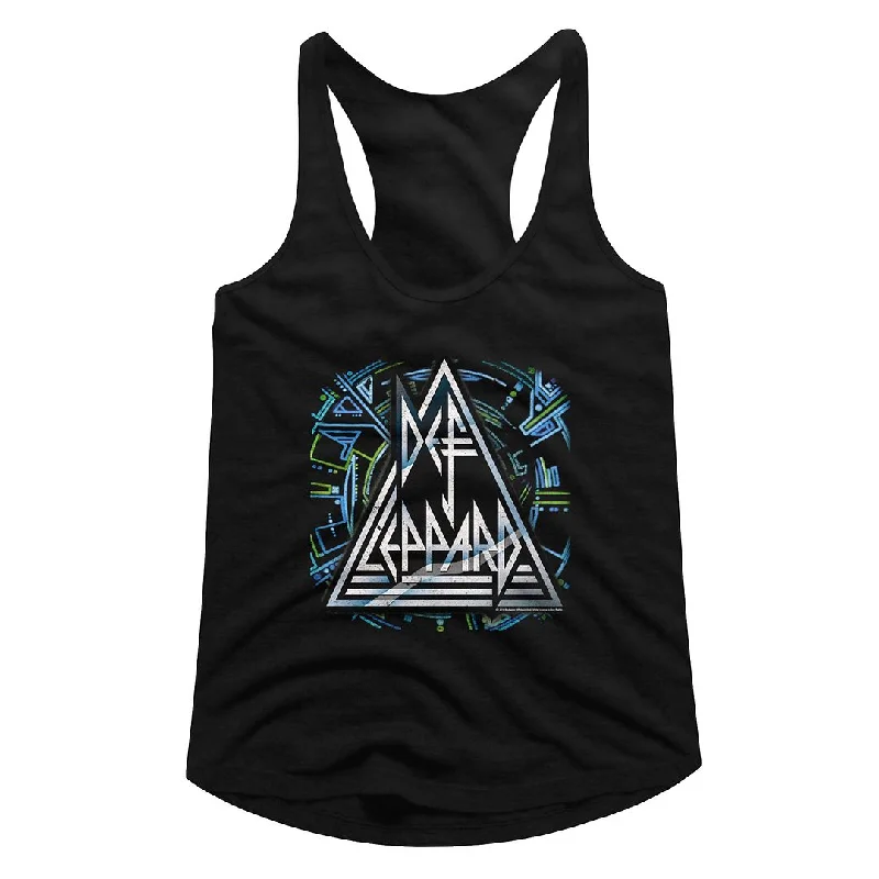 Def Leppard Hysteric Logo Racerback Tank Top