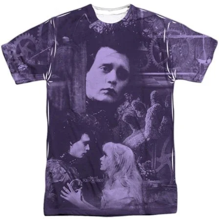 Edward Scissorhands Story Sublimated Print T-Shirt