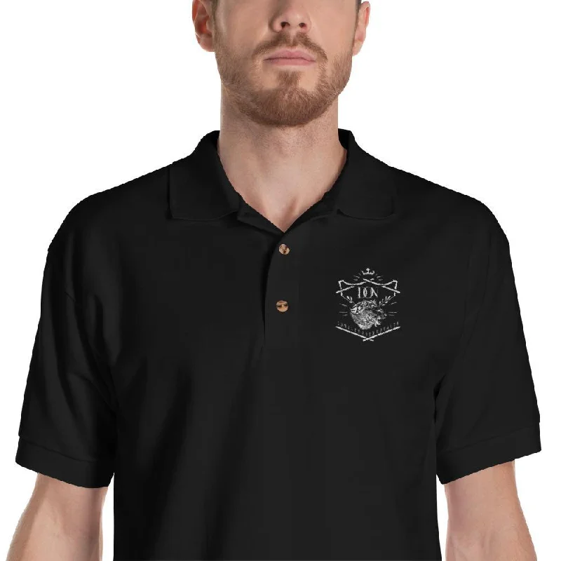 Men's Official DON Loyalty Over Royalty Embroidered Polo-Shirt