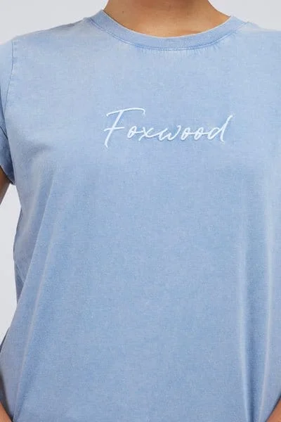 Foxwood | Signature Tee | Light Blue