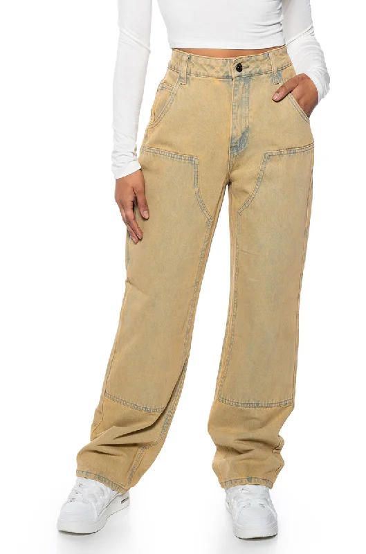 GOETHE MIXED WASH HIGH RISE DENIM