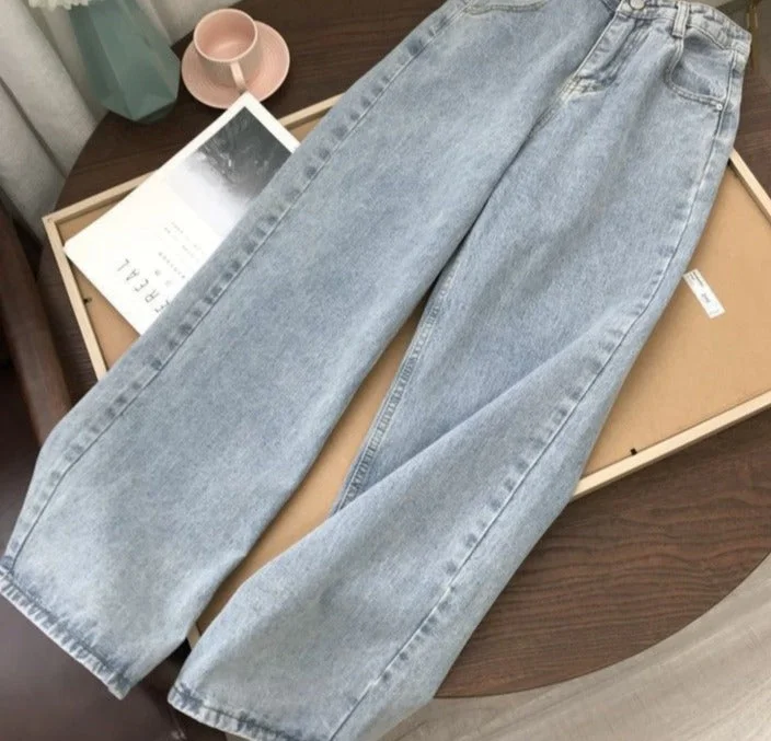 High Waist Wide Women's Jeans