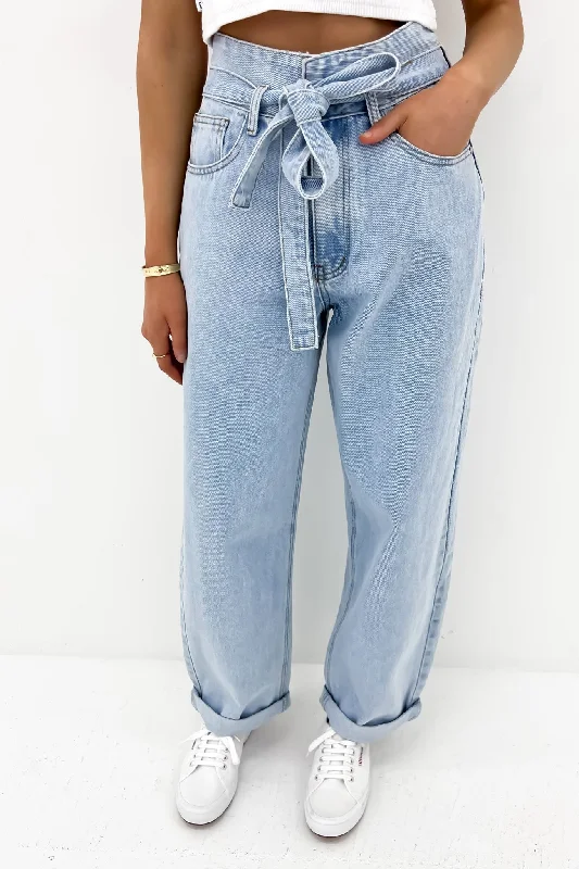 Keira Baggy Jean Light Blue