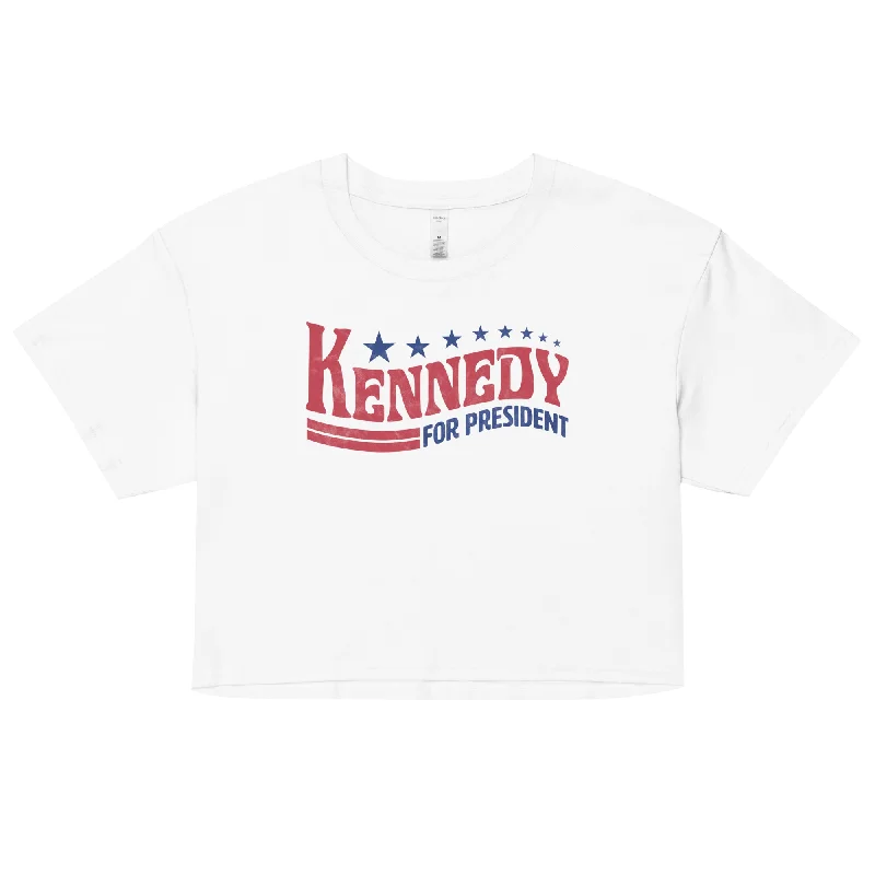 Kennedy for President Vintage Women’s Crop Top