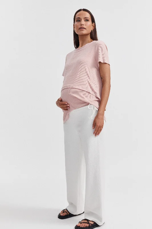 Avenue Nursing Tee (Blush)