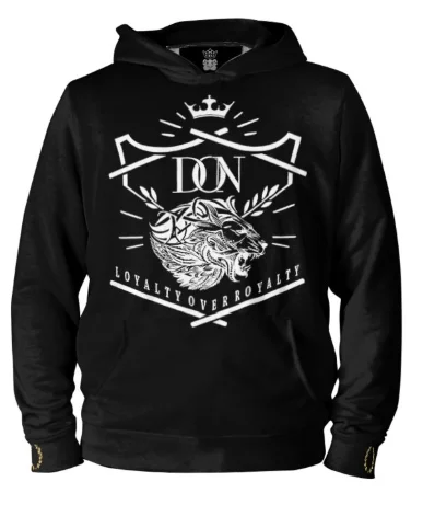 Men's Official DON Loyalty Over Royalty Silk Hoodie