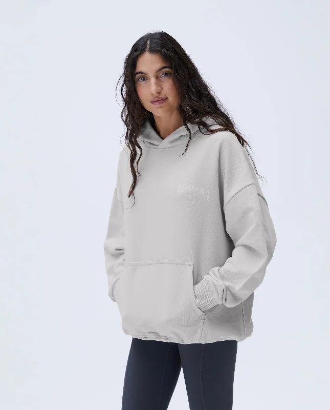 Outdoors Oversized Hoodie - Stone