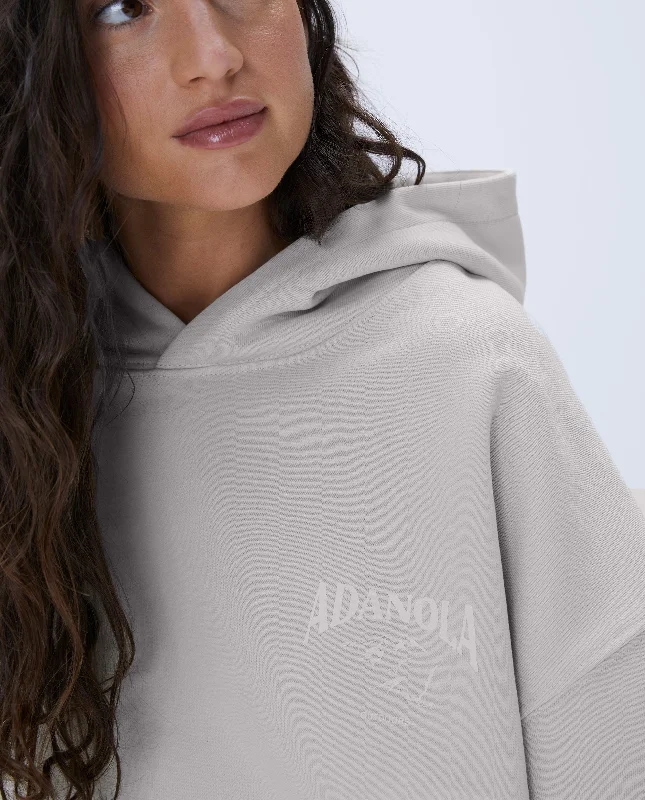 Outdoors Oversized Hoodie - Stone