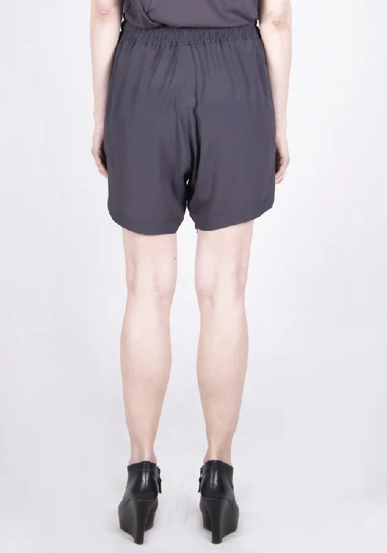 RICK OWENS RP21S3310 CC BELA BOXERS SHORTS PLUM