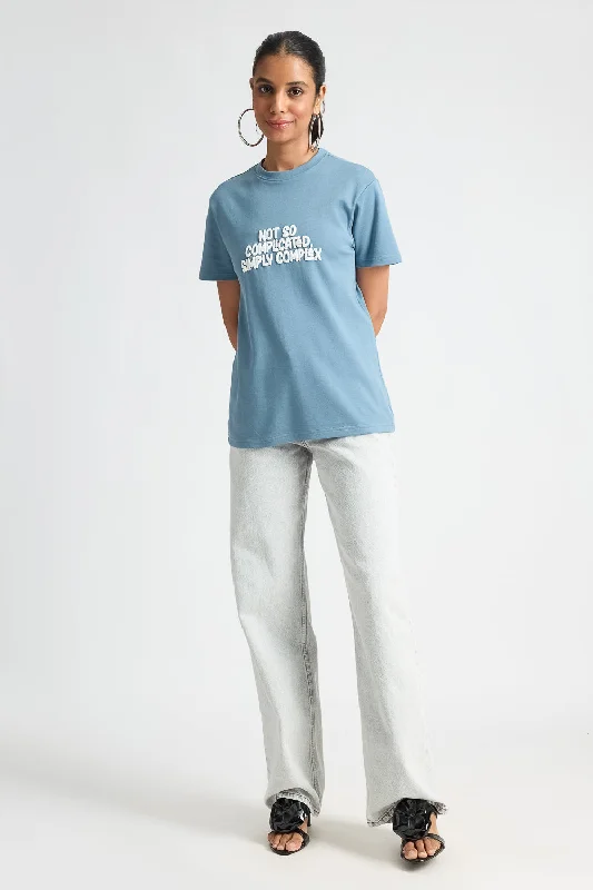 Blue Not So Complicated Tee