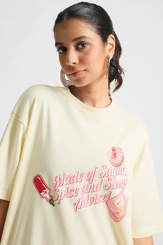 Yellow Sassy Advice Tee