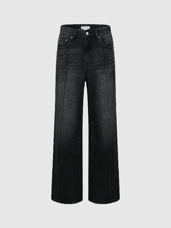 Wide-Leg Jeans