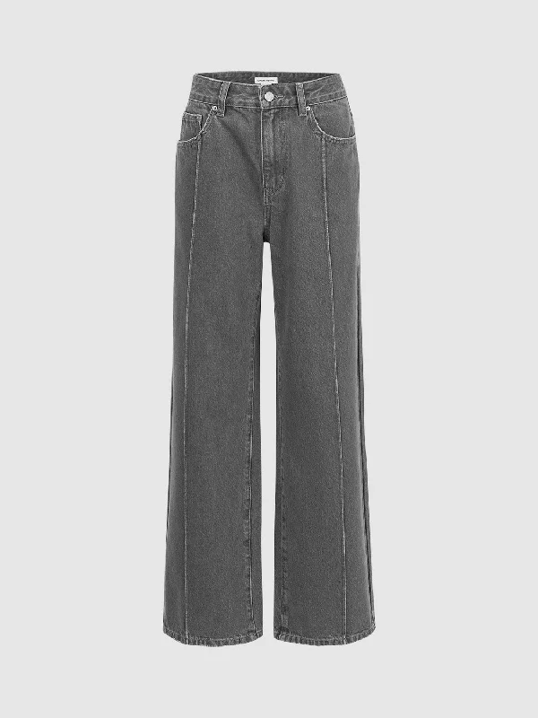 Wide-Leg Jeans