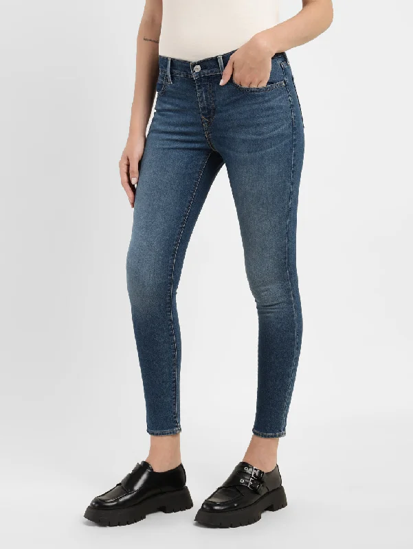 Women's Mid Rise 710 Super Skinny Fit Jeans