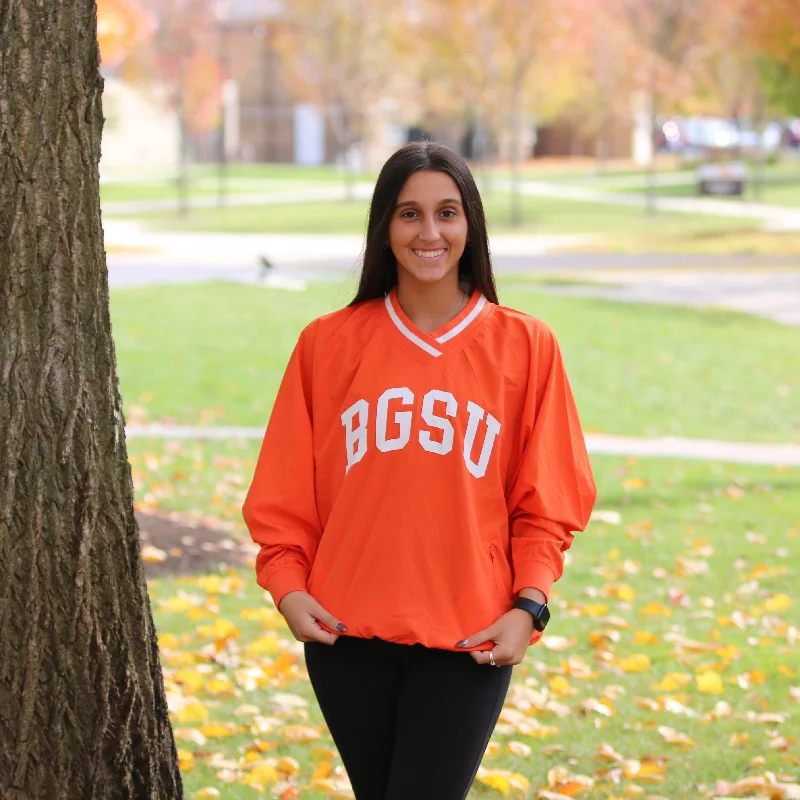 Ladies ZZ BGSU Windbreaker Pullover