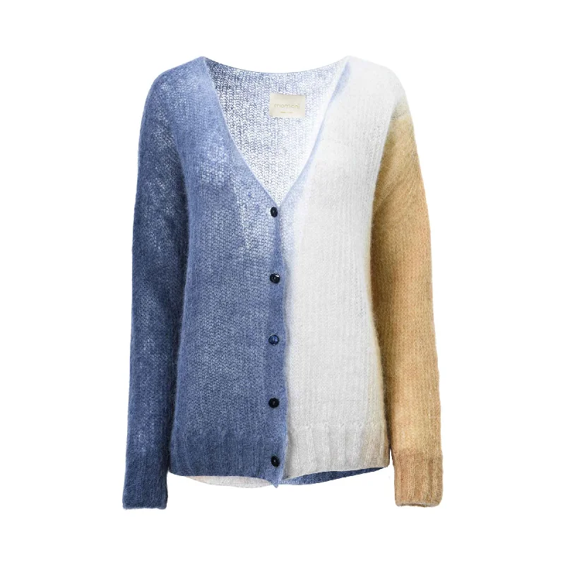 Momoni Women's Blue & Caramella Knitwear