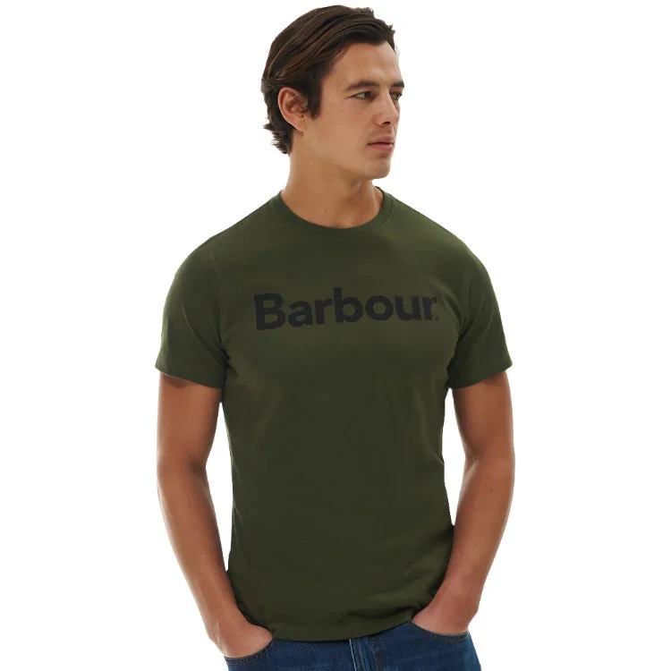 Barbour Logo Tee Shirt - Olive