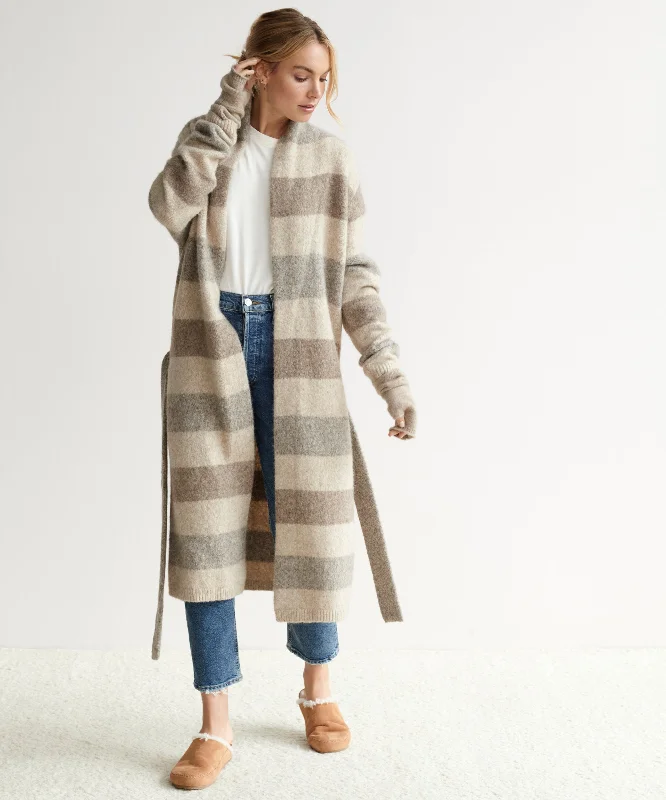 Belted Sweater Coat