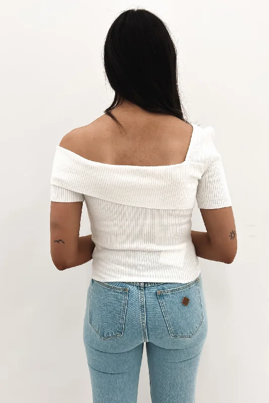 Carlie Top White