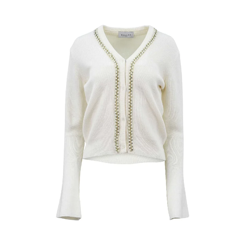 Gaelle Women's Off-white Cardigan