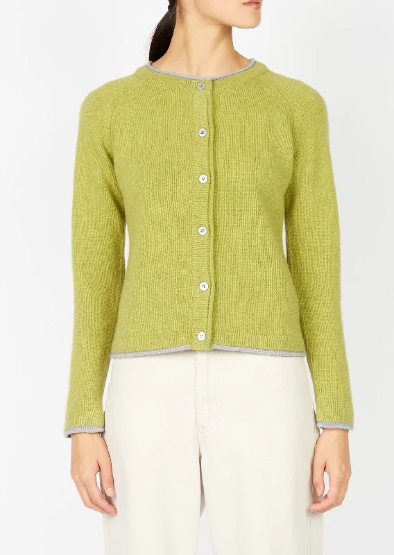 IrelandsEye Killiney Cardigan | Green Apple