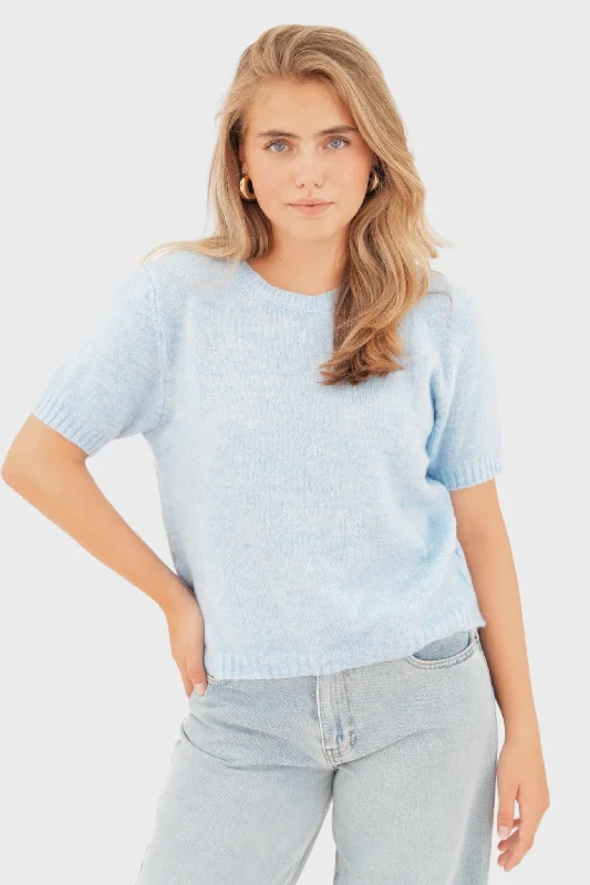 ""Stella"" sweater light blue