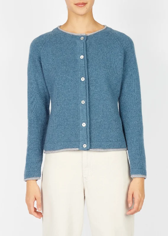 IrelandsEye Women's Killiney Cardigan | Harbour Blue